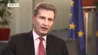 Journal-Interview with Günther Oettinger, European Commissioner for Energy