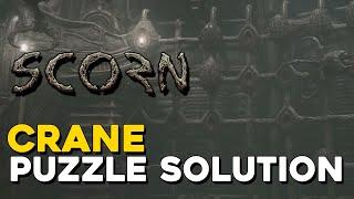 Scorn Crane Puzzle Solution