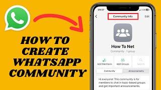 How To Create Whatsapp Community | 2025 Update