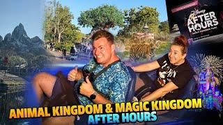 DISNEY WORLD VLOG! ULTIMATE Magic Kingdom experience AFTER HOURS event & Animal Kingdom Park 