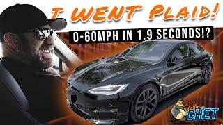 Uncle Chet Bought The World's Quickest Production Car!? Tesla Model S Plaid 1000+ HP!