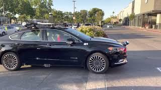 NVIDIA Ford Fusion w/ Hesai Lidar spotted in Buffalo Wild Wings parking lot in San Jose 6/10/21