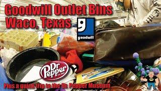 Thrifting the Goodwill Bins - Goodwill Outlet Waco, Texas - Quick trip to the Dr. Pepper Museum