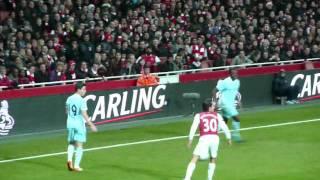 Samir Nasri was booed by Arsenal fans