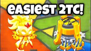 Is this the EASIEST 2TC IN BTD6??? 2 Towers CHIMPS Achievement Guide No Micro