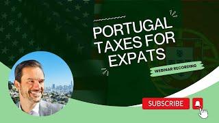 Portugal Taxes for Expats