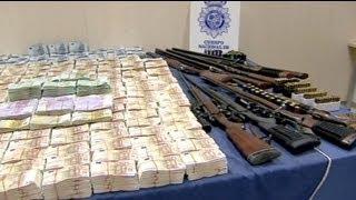 Spanish police seize 5 million euros