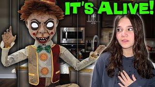 Haunted Dummy Animatronic Comes To LIFE!