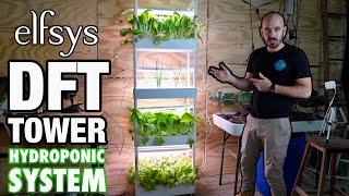 ElfSys Deep Flow Technique: Tower Hydroponic System