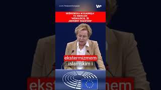 Wiśniewska w Europarlamencie wygarnęła Niemcom podrzucanie migrantów do Polski