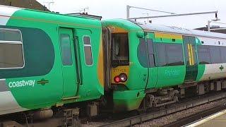 Southern Railway Class 377 & 313 At Bognor Regis - Sunday 21st February 2016