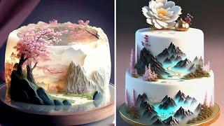 Top 1000 Oddly Satisfying Cake Decorating Compilation | Awesome Cake Decorating Ideas