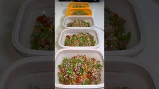 Asian Beef and Rice Cauliflower Bowls