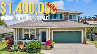 Maui Real Estate Modern Home Tour In  Wailuku, Hawaii, 95 Ka 'Ikena Loop, Home For Sale.(SOLD)