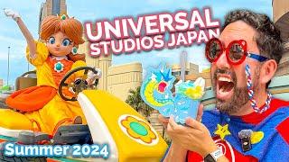 Universal Studios Japan Summer 2024 | Daisy Debut, Pokemon Food, & Merch Tour!