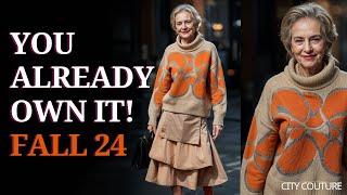 FALL 2024 Trends That You Already Own! Women's Fashion Over 50