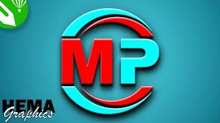 Coreldraw Tutorial - Letter Logo Design With Ellipse Tool in Coreldraw