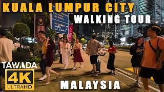 Kuala Lumpur city walking tour - MALAYSIA 4K UHD