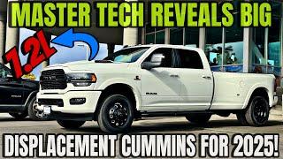 Master Tech Confirms Big Displacement 7.2L Cummins Coming In 2025! Will They Replace Roller Lifters?