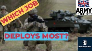 What Jobs Deploy The Most In The British Army?