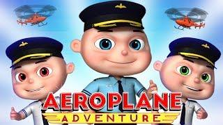 Zool Babies Series - Aeroplane Adventure Episode | Cartoon Animation For Children | KIds Shows