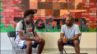 Give and Go Athletics: Talk with Teens / Caleb Jones Interview with Andre Heyward Pt. 1