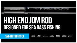 Shimano LUNAMIS - High end JDM rod designed for long range Sea Bass fishing