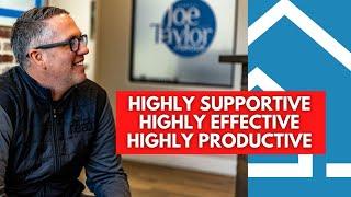 Real Estate Agent Success through SUPPORT - Behind The Scenes The Joe Taylor Group Real Estate 2022