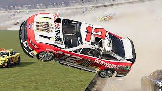 NASCAR Rollover Crashes #7 | BeamNG Drive