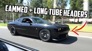 Cammed Scatpack Challenger vs STOCK Challenger SRT 392!