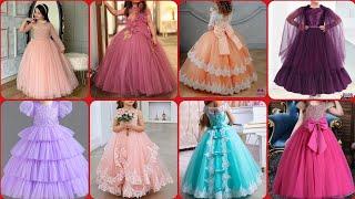 Birthday Dress For Baby Girl 2025/Princess Style Baby Frock Designs/Net Frock Designs For Baby Girl