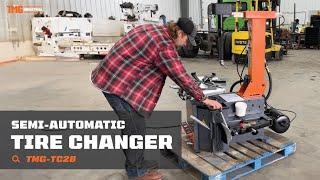 TMG Industrial Tilt-Back Semi-Automatic Tire Changer - TMG-TC28