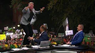 'A LITTLE BIT LOUDER NOW! ️ Pat McAfee gets the Oregon crowd HYPED on College GameDay