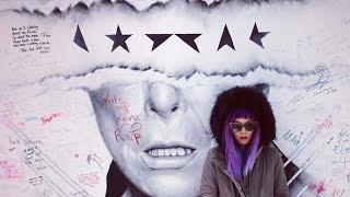 Brussels, Belgium! Fashion bloggers travel TV show: Binche carnival, David Bowie mural