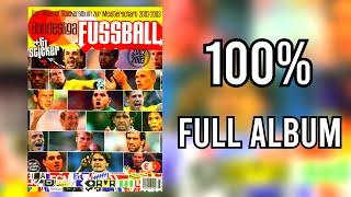 Panini Full Sticker Album German Bundesliga 2002-2003 100% - COMPLETE, LLENO, COMPLETO, ЗАПОЛНЕННЫЙ