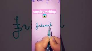 friend cursive writing / handwriting / #viral #shorts