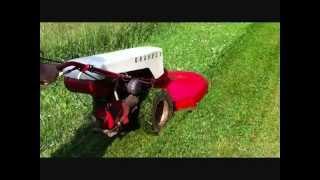 Video #6 Gravely Tractor Demonstration Series 1964 Gravely Tractor L8 30" Grass Mower