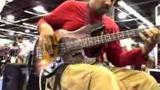 Alex Al and EBS Wah One at NAMM