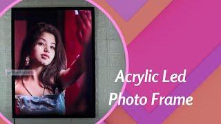 3D Acrylic Light Frame | LOVE CRAFT GIFTS