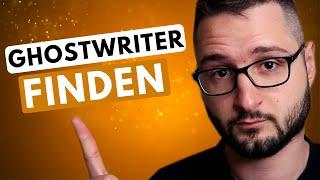 E-Book/Buch schreiben lassen: So findest du genau den richtigen Ghostwriter für dein Werk [20/57]