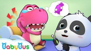 Dentist treats tooth decay | Children's song | Cartoon | Baby bus