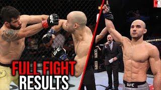 Raphael Assuncao Vs Marlon Moraes 2 UFC Fortaleza Full Fight Results