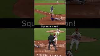 Rockies Pull Off Perfect Squeeze play!