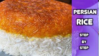 طرز تهیه برنج ایرانی | تحدیق | برنج زعفرانی | تهدیگ