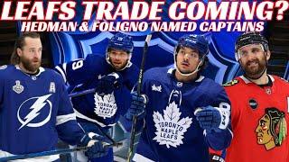 NHL Trade Rumours - Leafs Trades? Harley & Kaliyev Sign, Hedman, Foligno New Captains + Oshie LTIR