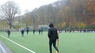 Wuppertaler SV Training mit Schnee