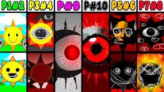 All Phases in Incredibox Sprunki! Phase 2 VS Phase 3 VS Phase 4 VS Phase 5 VS Phase 6 VS Phase 7-10