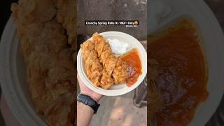 Most Viral Crunchy Spring Rolls#youtubeshorts #trending #viralvideo #crunchy #rolls #streetfood