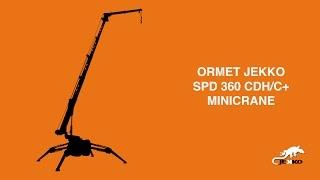 Jekko mini crane SPD360 - Official