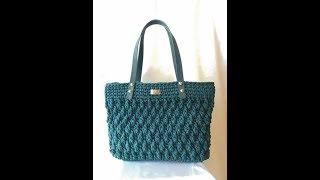 DROP BAG - BORSA UNCINETTO - HOW CROCHET A BAG